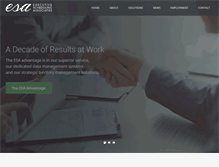 Tablet Screenshot of esasolutions.com